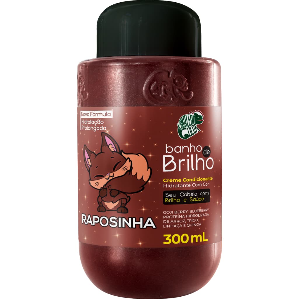 Banho de Brilho Kamaleão Color - Raposinha - 300 ml