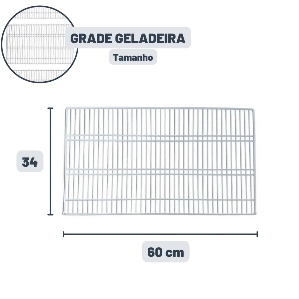 Grade ou Prateleira Geladeira Continental RFct470