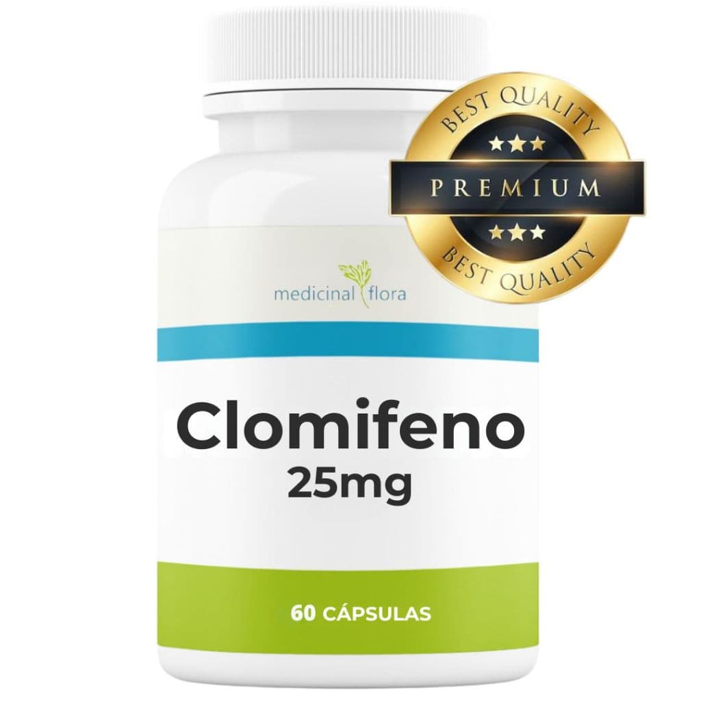 Clomifeno 25mg 60 Cápsulas Original Para Tpc
