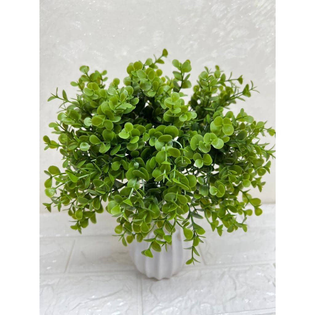 kit de 6 galhos de folhagem artificial 24cm