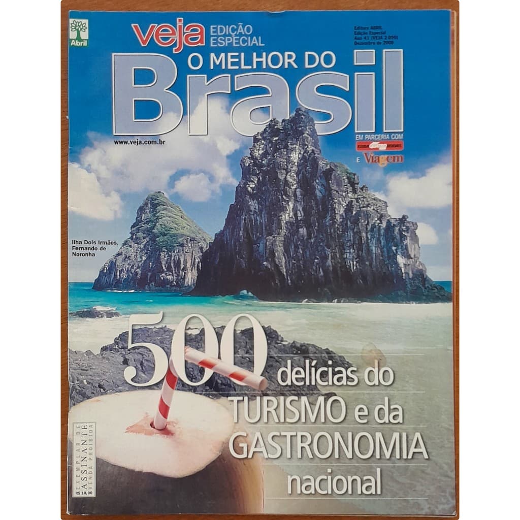 Revista Veja Edição Especial O Melhor do Brasil Dezembro/2008