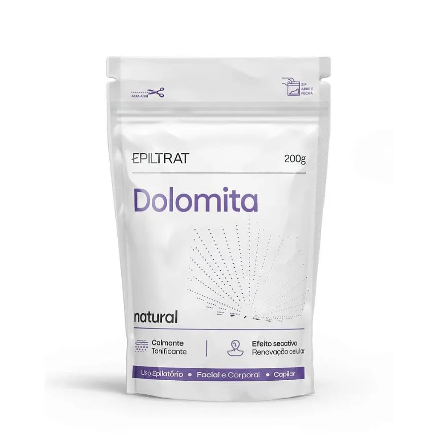Labotrat Dolomita Em Pó 200g Clareador Natural Pré e Pós Depilatório