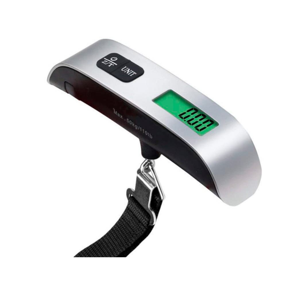 Balança Digital Portátil De Mão Mala Bagagem Até 50kg pilha AAA