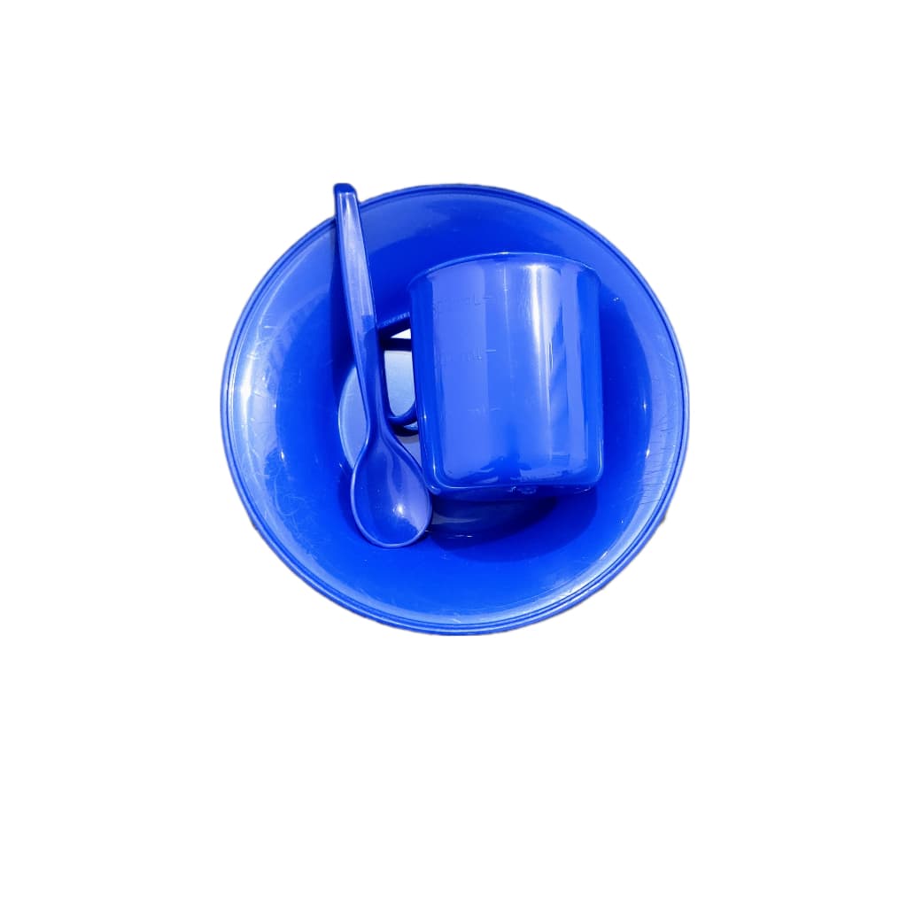 KIT MERENDA ESCOLAR - PRATO COLHER E CANECA