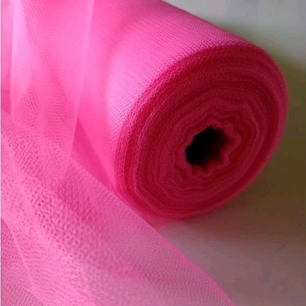 3 Metros Tecido Tule Liso Tradicional - Tule Delfim 100% Poliéster TuTu Fantasias Decorações