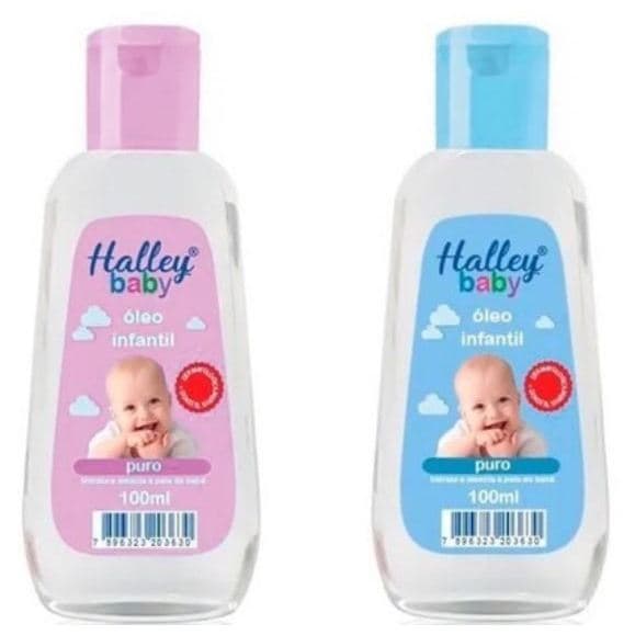 Óleo Corporal Halley Baby Puríssimo 100ml