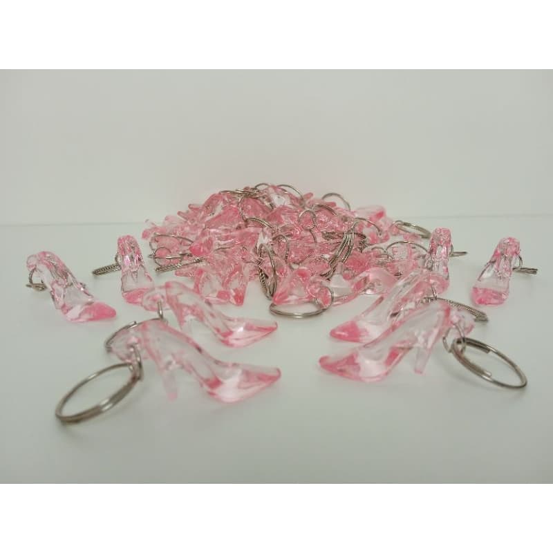 chaveiro sapatinho rosa  /50 unid lembrancinhas