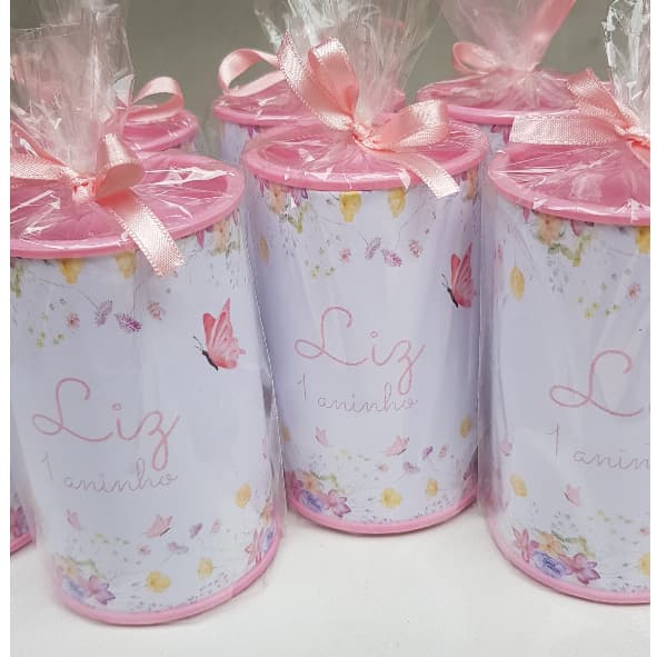 Cofrinho jardim das borboletas modelo 2