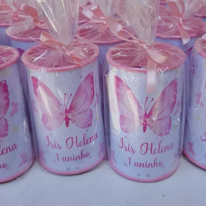 Cofres jardim das borboletas personalizados modelo 3