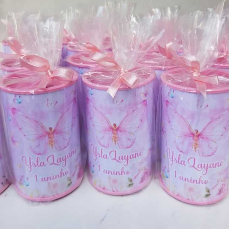 Cofres personalizados no tema jardim das borboletas modelo 4