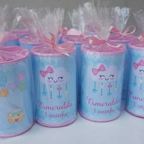 Cofrinhos personalizados chuva de amor e benção