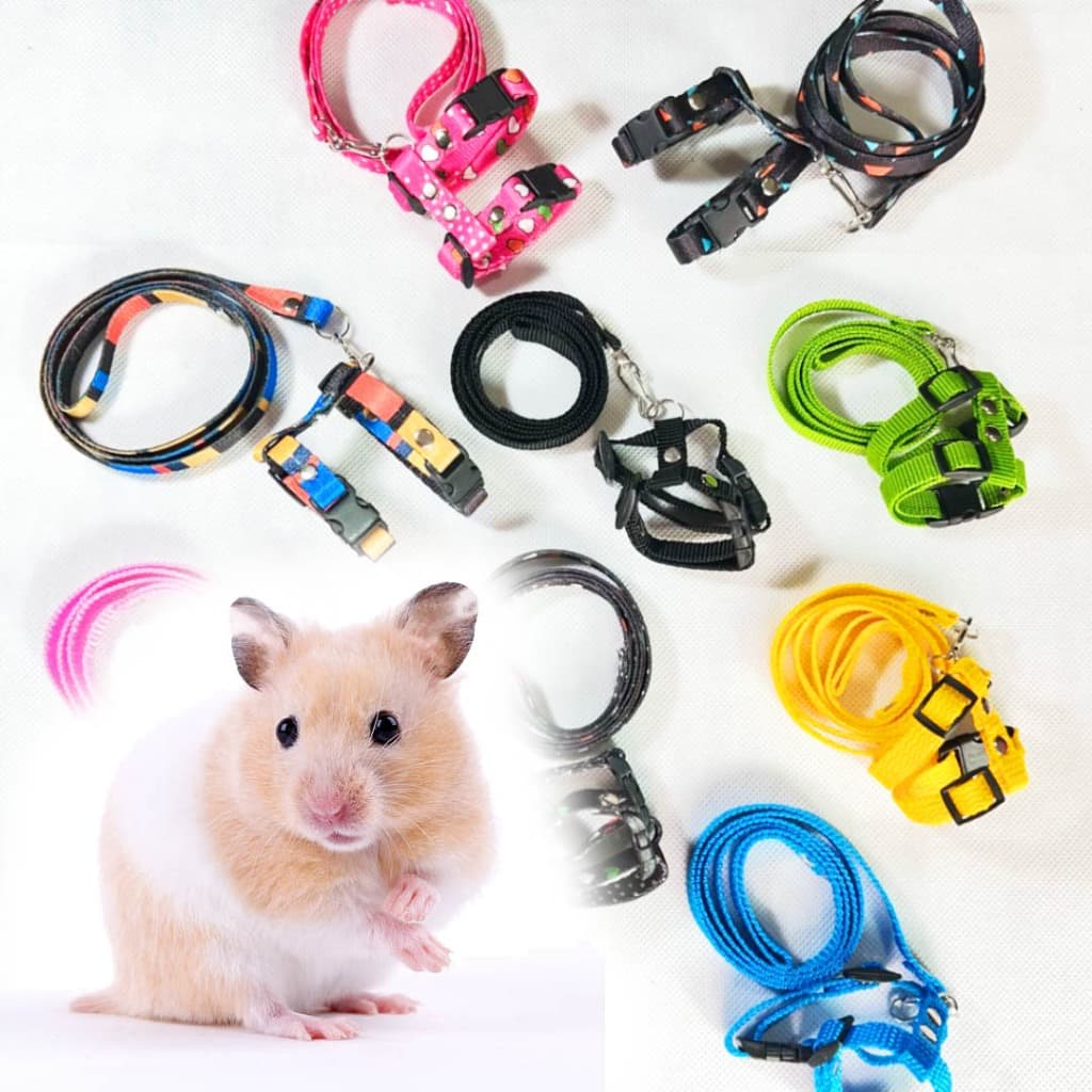 Coleira Peitoral Para Roedores Hamster E Twister
