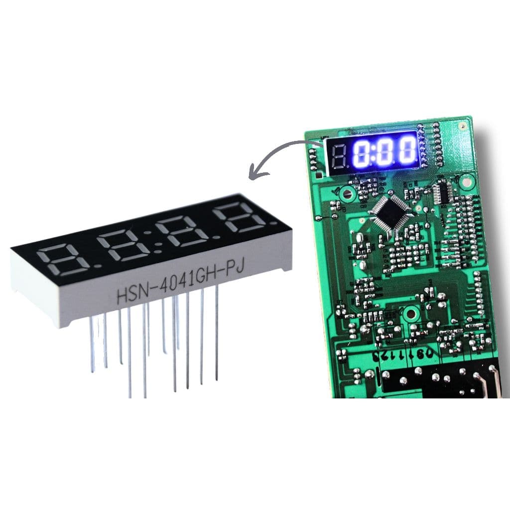 Display Led Azul Microondas Electrolux Mec41 Mb38x Similar (1053) Nnovo