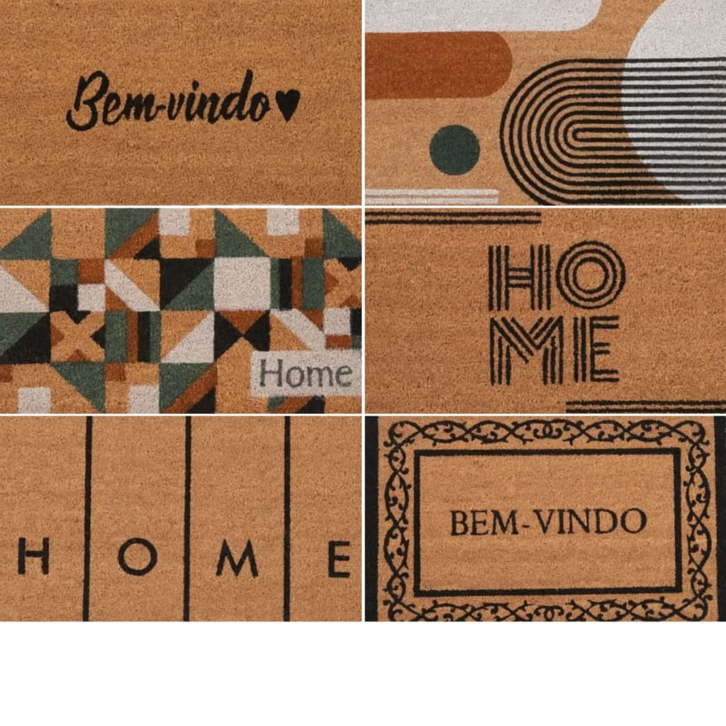 Tapete Capacho de Porta Fibra de Coco