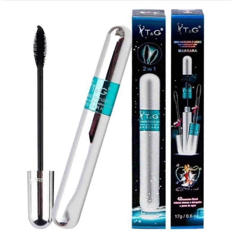 Mascara De Cílios Rímel Tango T&G 2 Em 1 a Prova D'água TG -7000