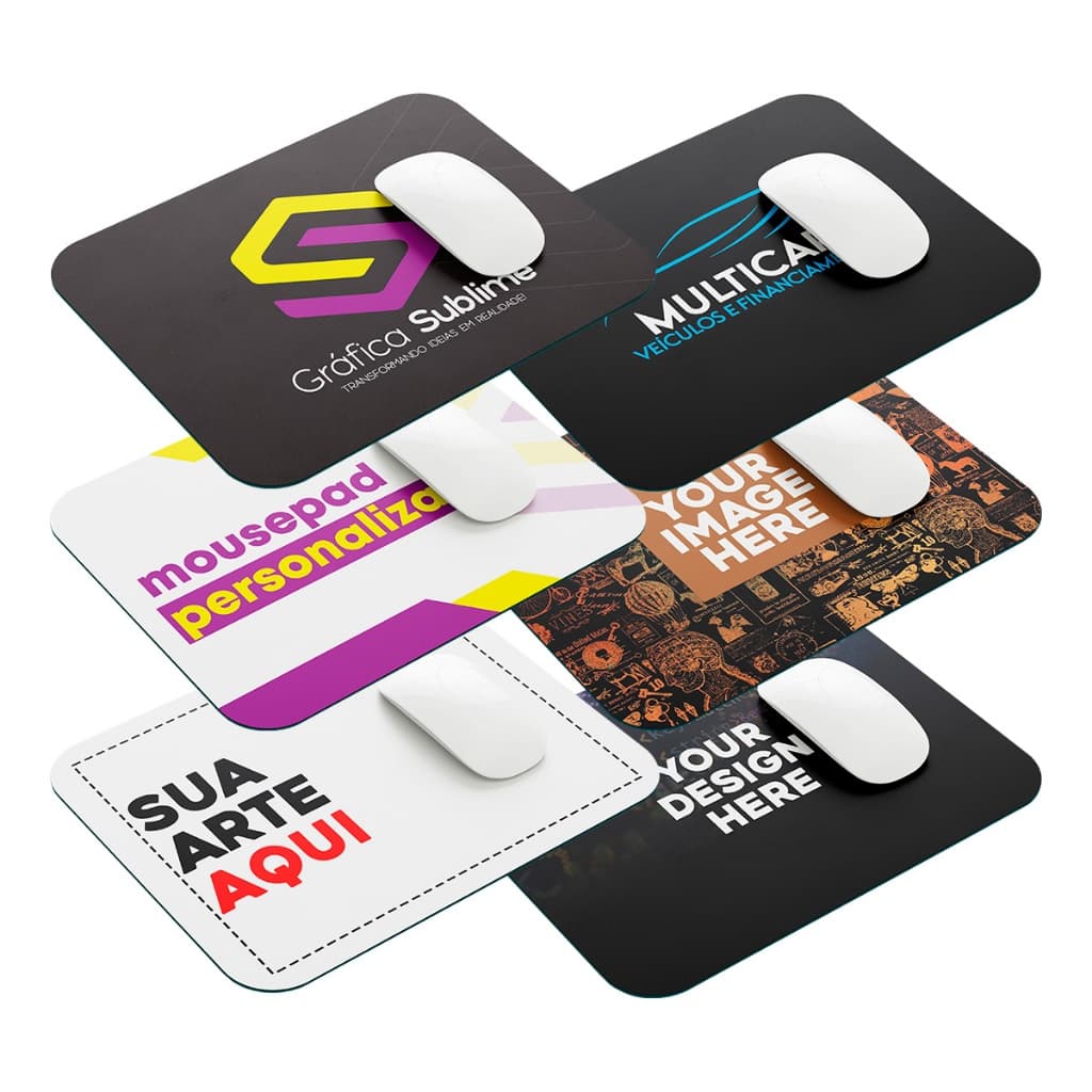 Mousepad Personalizado Do Seu Jeito 17x21 3mm