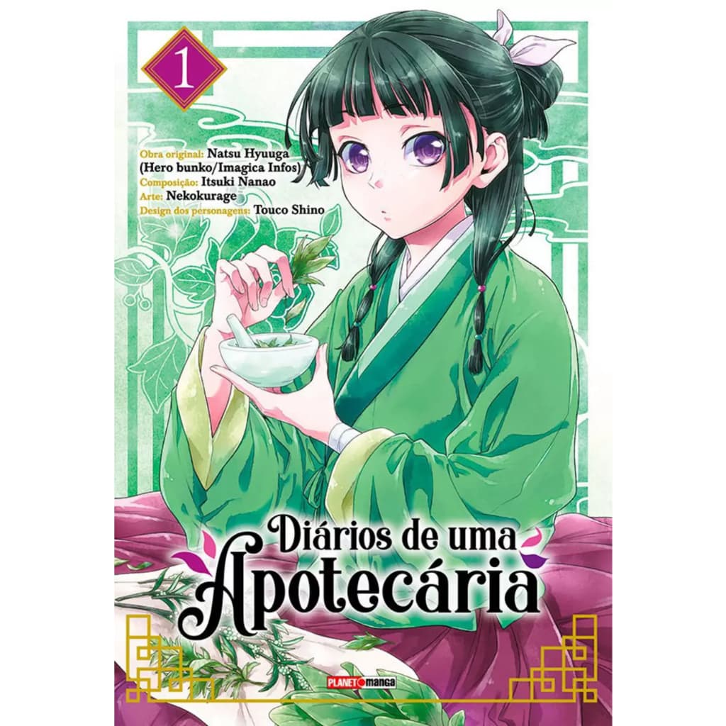 Mangá Kusuriya No Hitorigoto/Diários De Uma Apotecária - (Novo Lacrado)