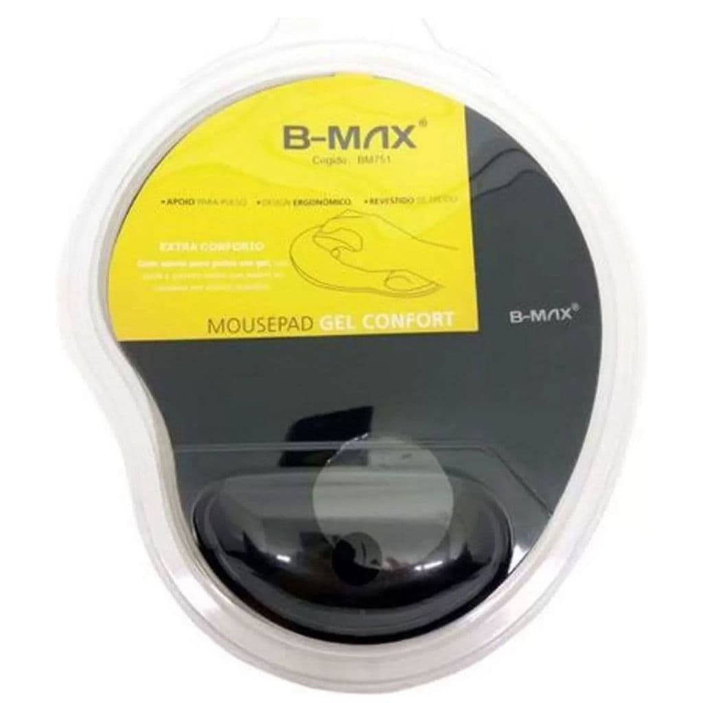 Mouse Pad B-Max BM751 de tecido preto