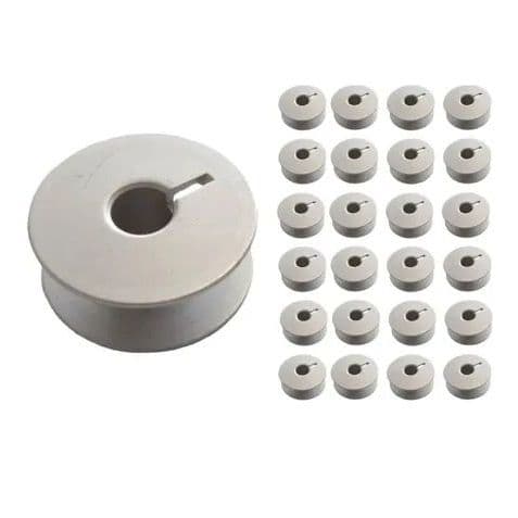 Bobina Metal Reta Industrial Baixa 10, 15 ou 30 unidades Carretilha Com Corte Maquina Costura