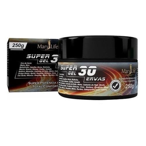 Super Gel 30 Ervas Mary Life 250g