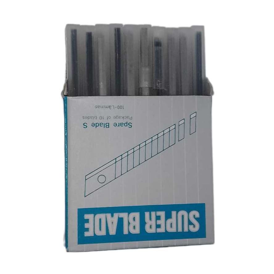 Caixa Lâmina de Estilete com 100 un, Lâmina Estilete Pequeno