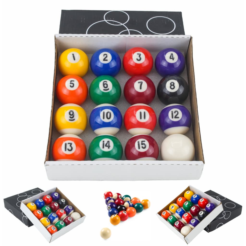 Jogo Bolas De Bilhar INFANTIL Sinuca Numeradas 38mm Snooker LER DESCRIÇÃO