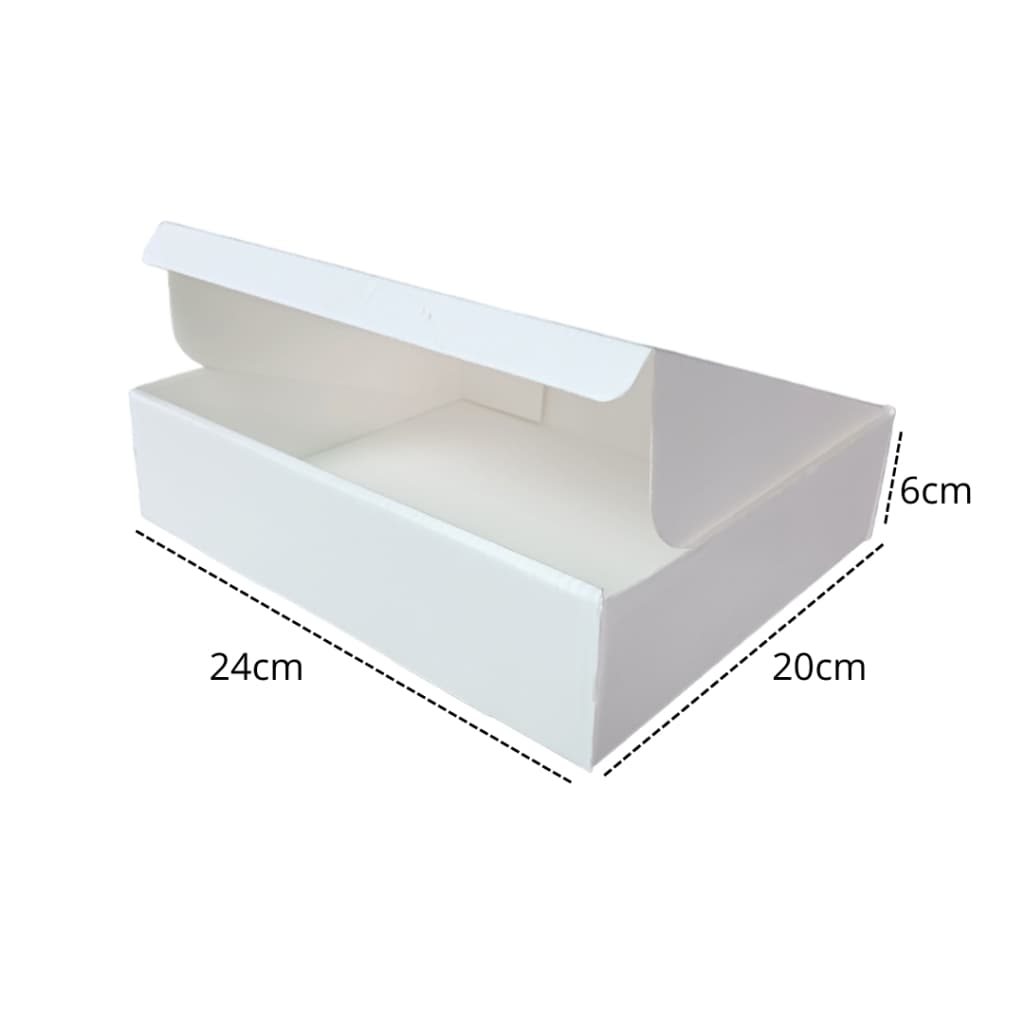 30 Caixas De Papelão 24x20x6 Montável Agendas Livros Salgados e Doces