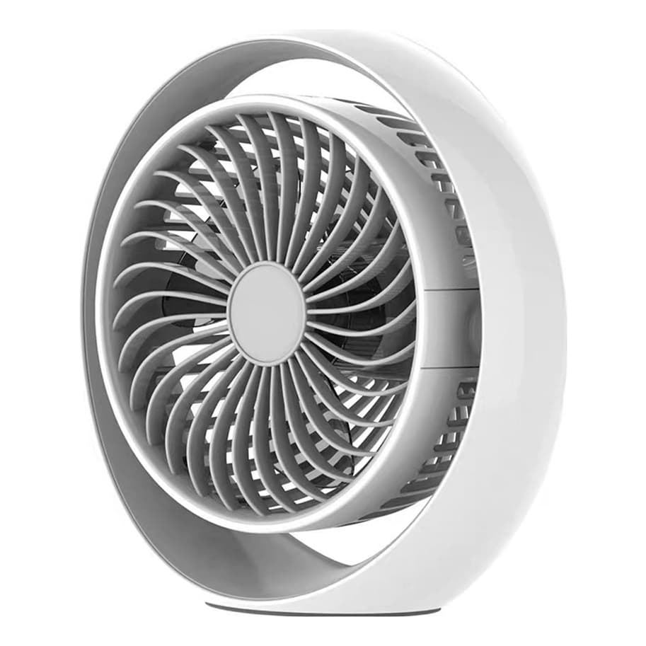 Mini Ventilador De Mesa Forte Usb Silencioso 3 Velocidades