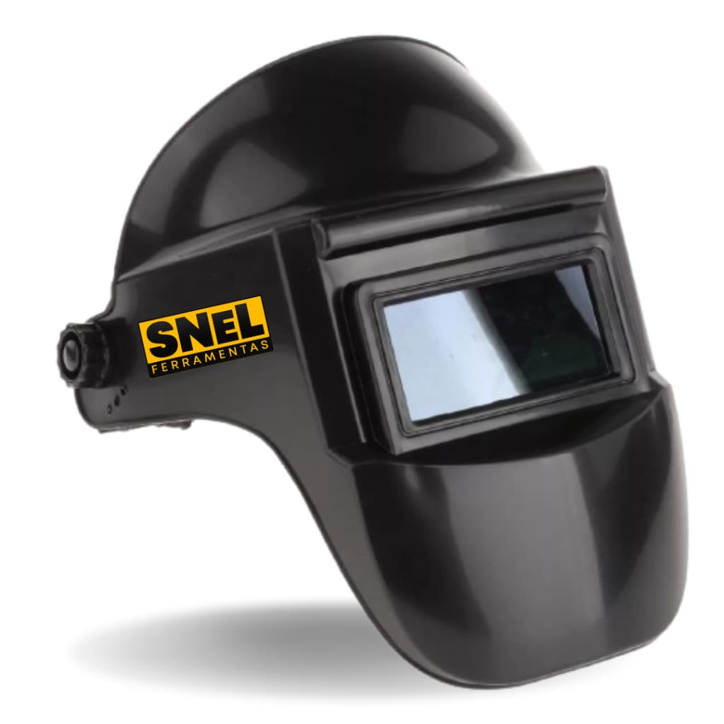 Máscara Capacete Soldagem Elétrica Fixa Antiquedas Anti-Ultravioleta Alta Resistência