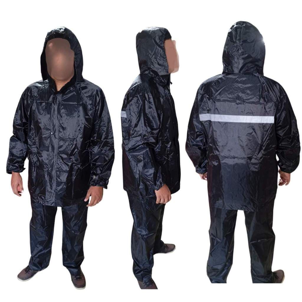 Capa De Chuva Conjunto Completo Motoqueiro Motoboy Com Faixa Refletiva H-858