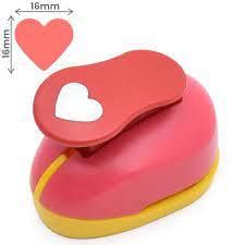 Furador De Papel E Eva 16mm Lanmax - Coração, Estrela Ou Laço - Unidade