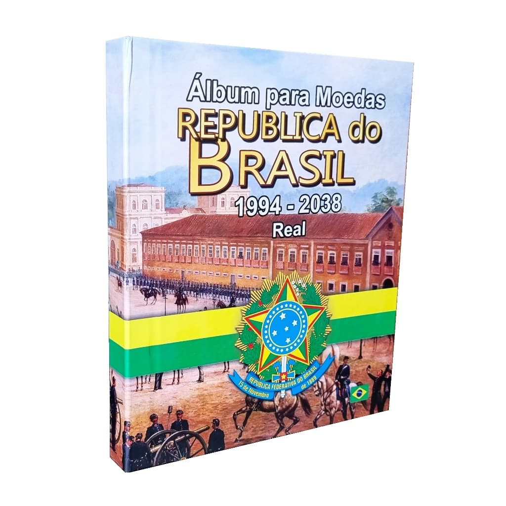 Moedas Real Álbum 1994 á 2038 Vazio
