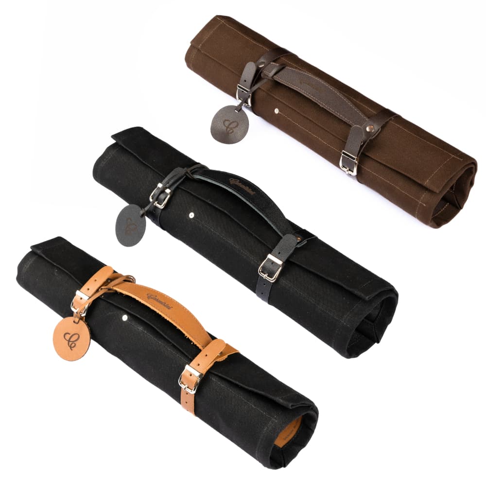 Estojo Para Facas , Estojo de Facas, Case porta facas em Lona Premium Carmisini