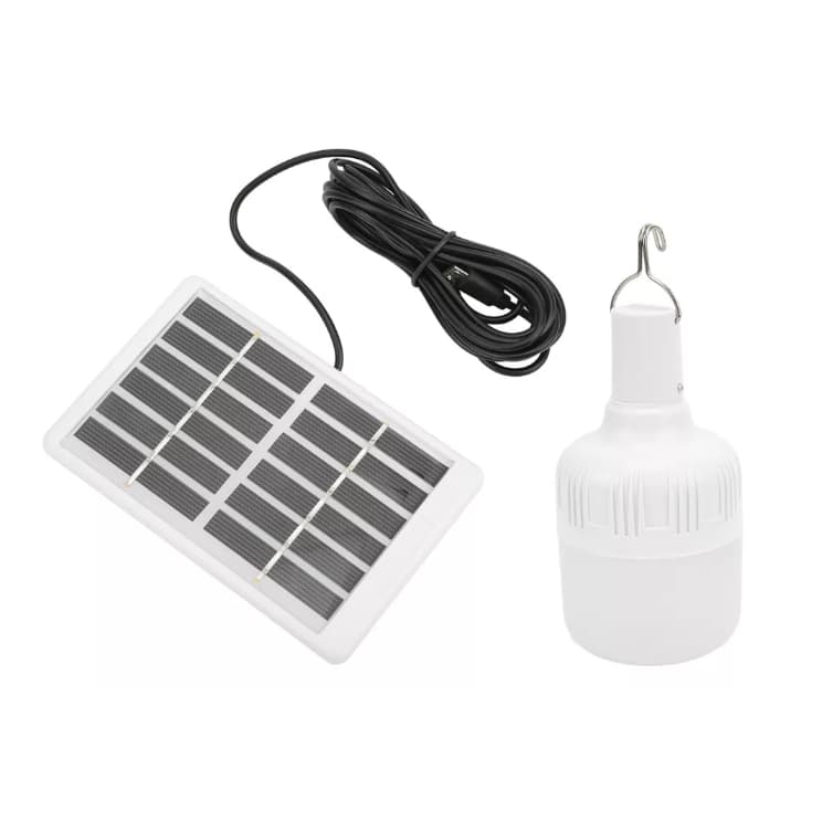 Lâmpada Led Solar Portátil - Iluminação De Acampamento