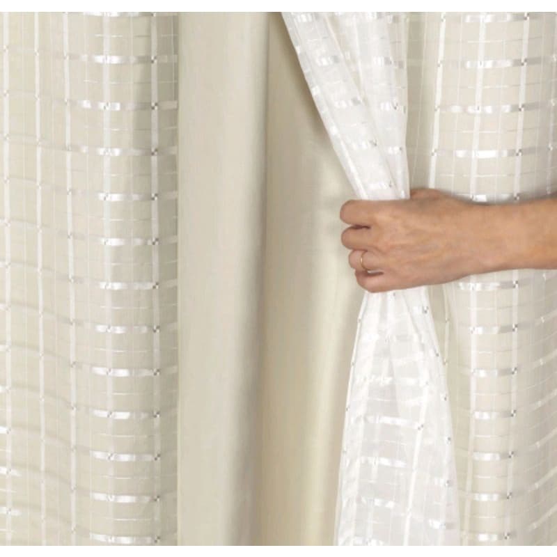 Cortina 4,00 X 2,60 P/quarto E Sala Voil C/ Forro Microfibra