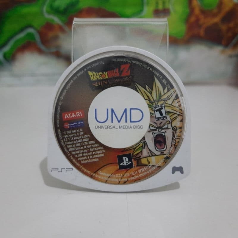 Dragon Ball Z Playstation PSP Shin Budokai Another Road