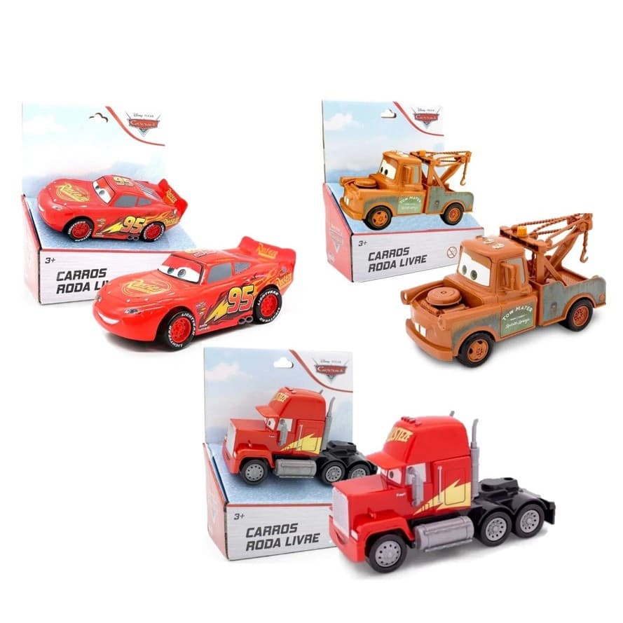 Carro Roda Livre - Carros Disney - Toyng