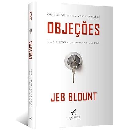 Livro Objeções: como se tornar um mestre na arte e na ciência de superar um não