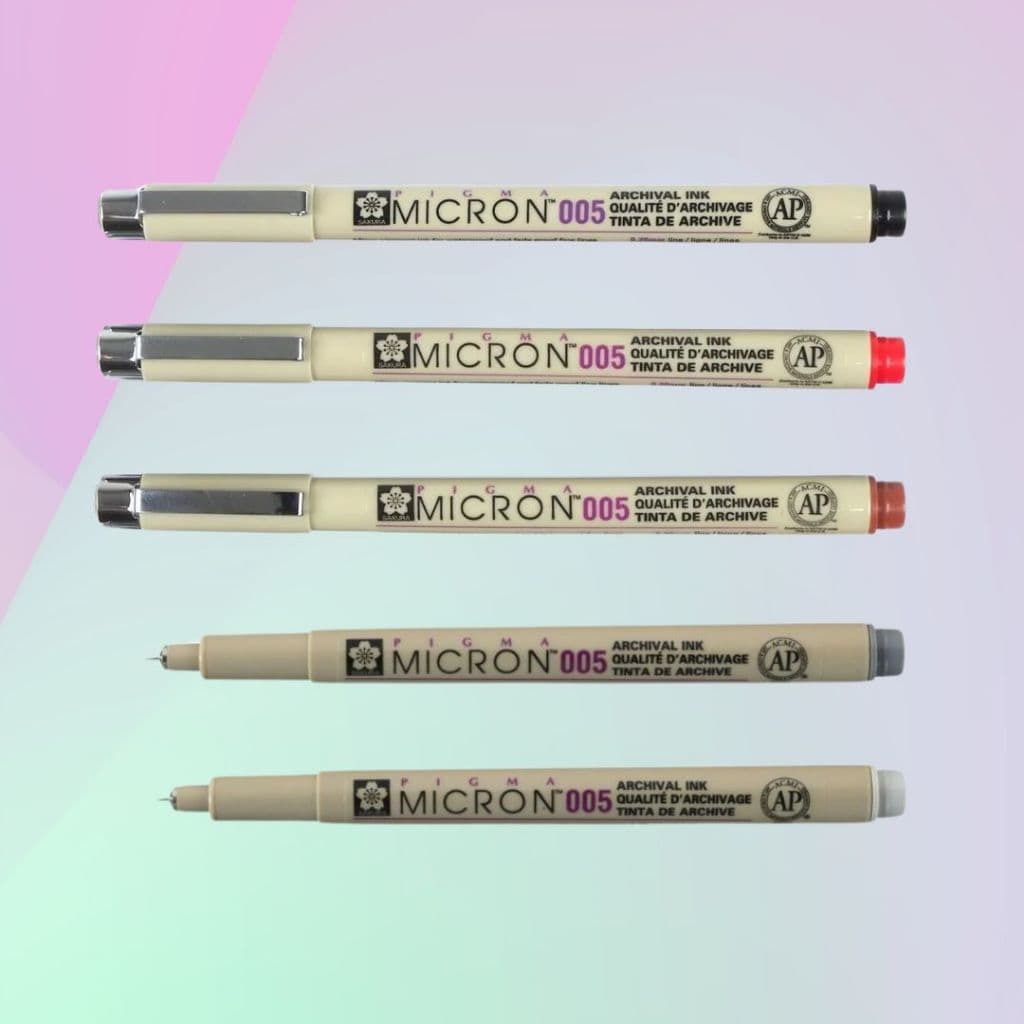 Marcador Técnico Nankin Pigma Micron 005 - Sakura