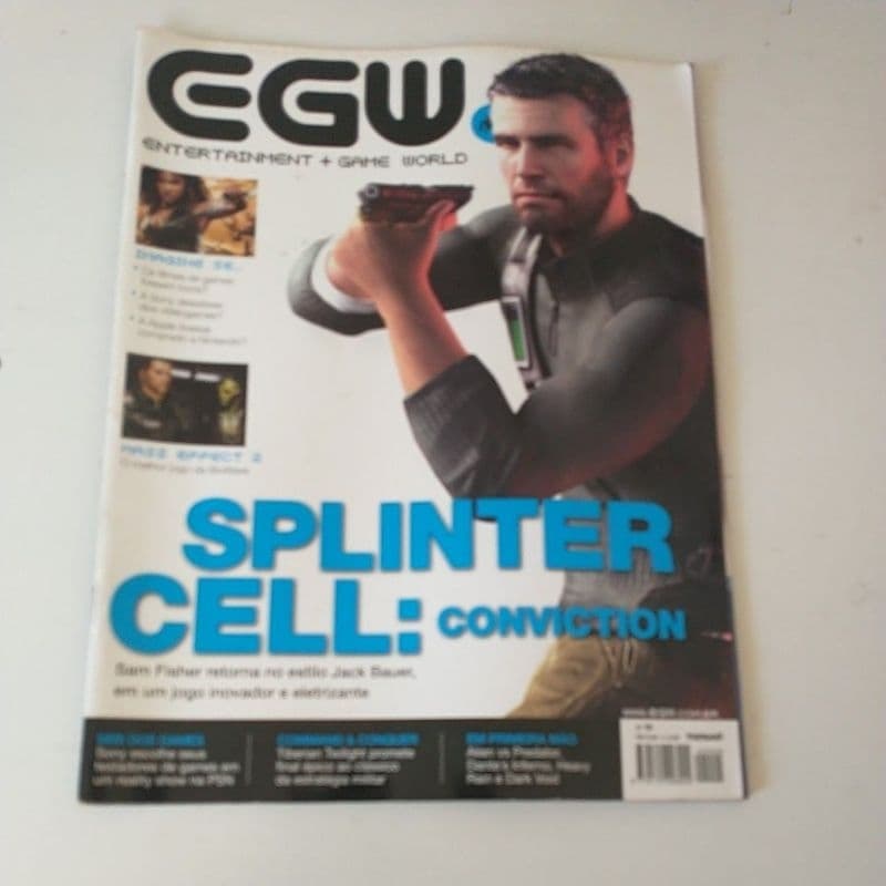 EGW revista game Splinter Cell