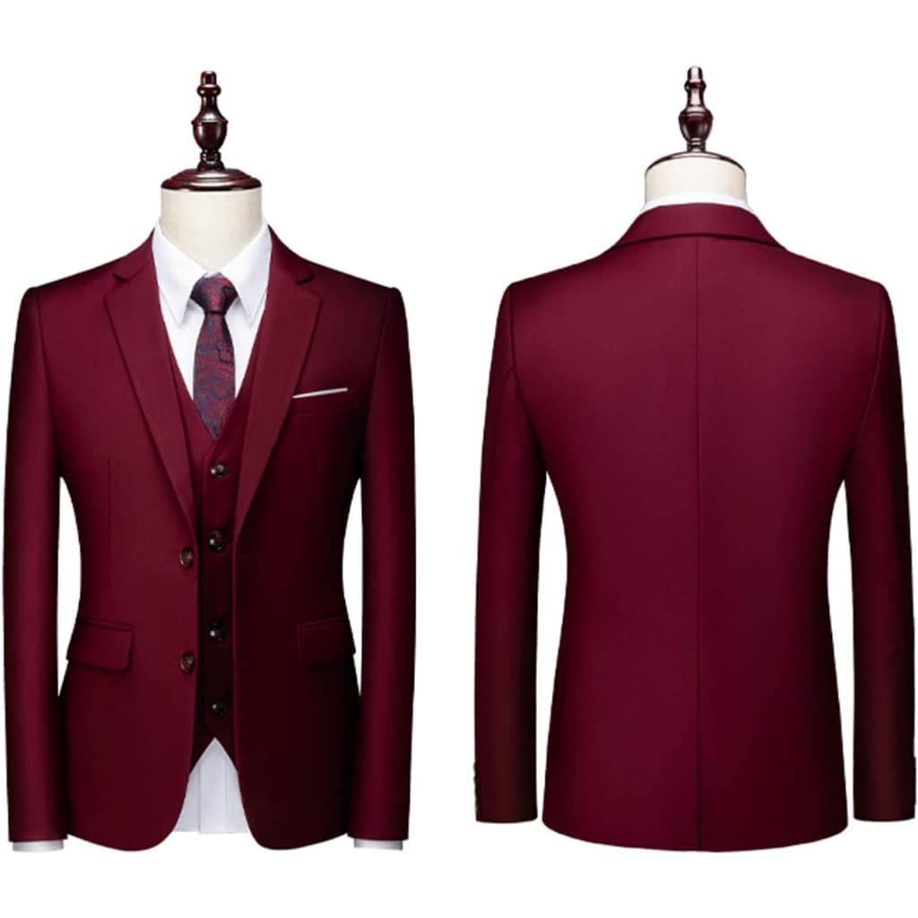 Terno Slim Masculino Corte Italiano de Luxo ( Calça + Blazer )