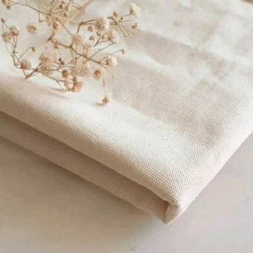 Tecido Algodão Cru - 1,60 de largura para bordado livre ecobags e outros artesanatos