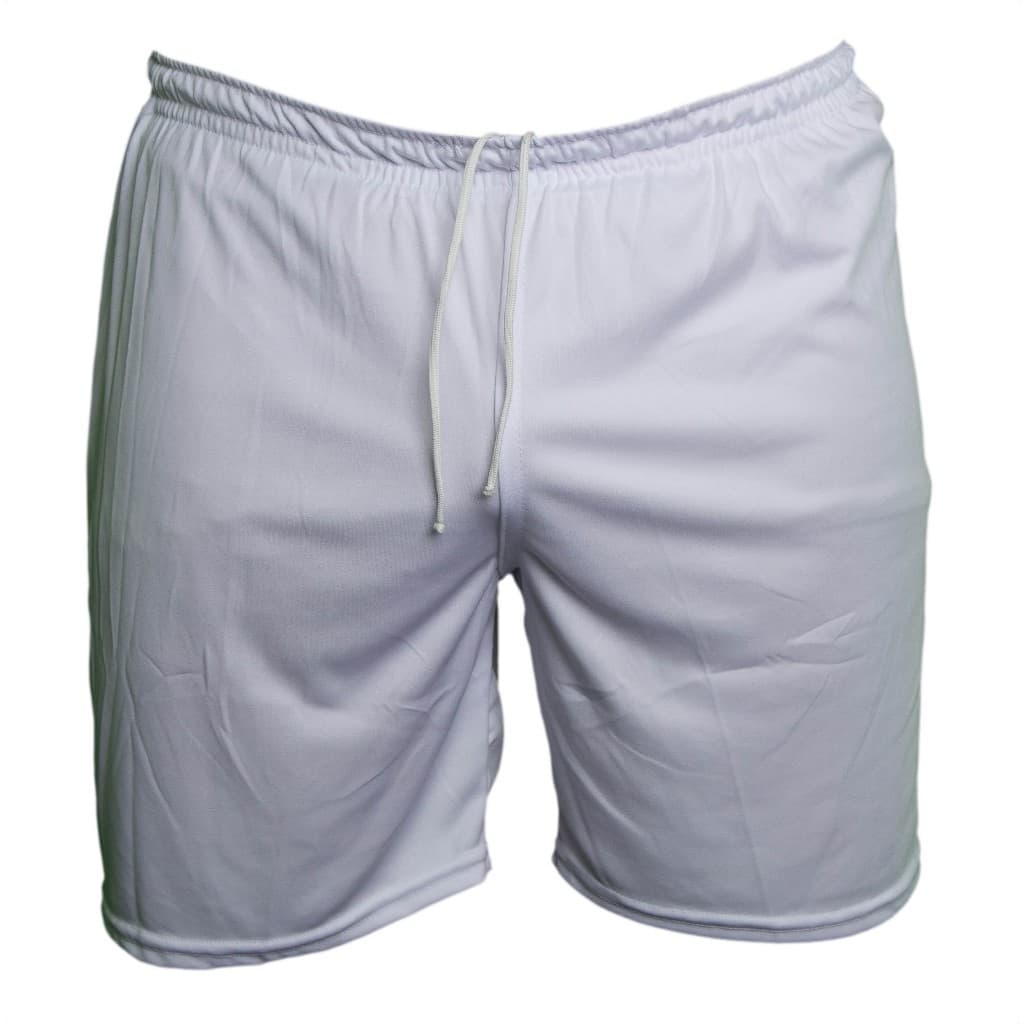 Kit Com 2 Calção Futebol Infantil/juvenil Em Poliéster Liso