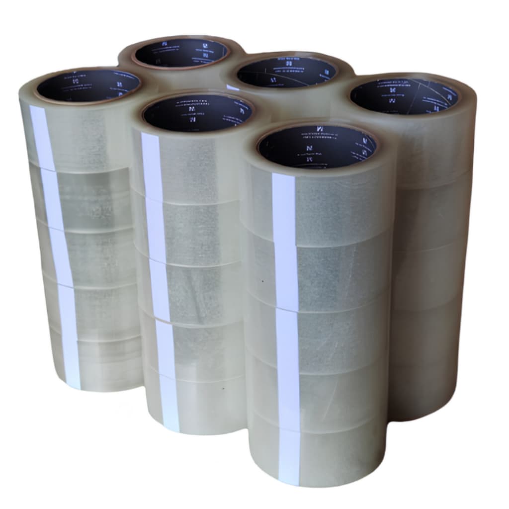 Kit 30 Fitas Adesiva Transparente 45x100 metros