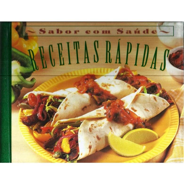 2713 Lvr- Livro 1997- Sabor Com Saúde- Receitas Rápidas- Sandra Rose Gluck- Grace Young- Kate Slate