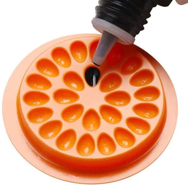 KIT 10 SUPORTE FLOR COLA TINTA ENVIO IMEDIATO DESCARTÁVEIS