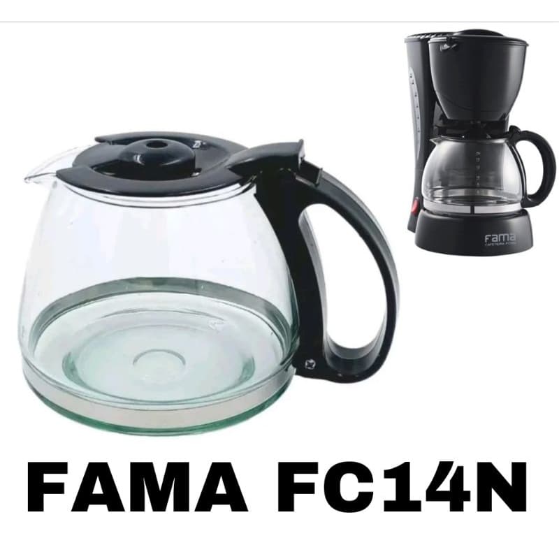 Jarra Cafeteira FAMA 14 Xícaras FC14N Vidro Reforçado