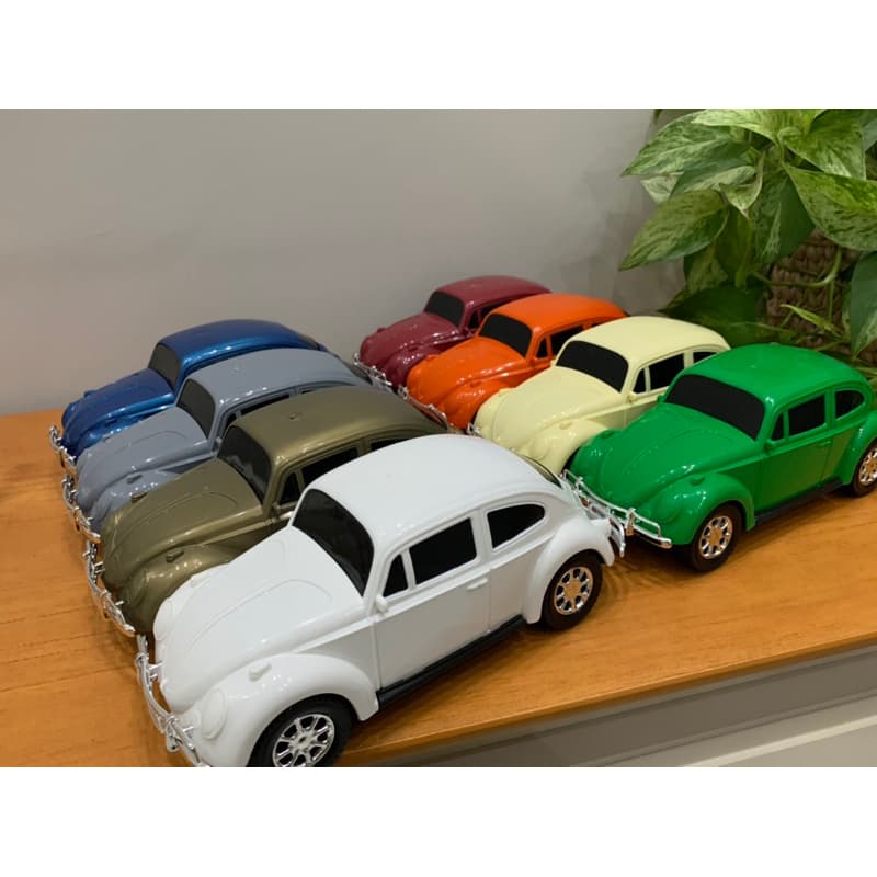 Carro Fusca - Miniatura Fusca - Carrinho Miniatura - 22 cm - Fusquinha Brinquedo