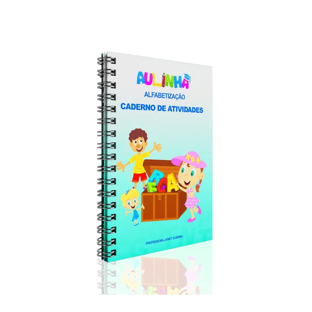 APOSTILA DE ATIVIDADES PARA ALFABETIZAÇÃO INFANTIL: Atividades para aprender a ler e escrever -  AULINHA KIDS