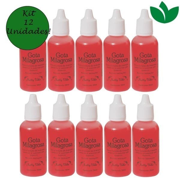 12 Unidades Gota Milagrosa Natty Vida